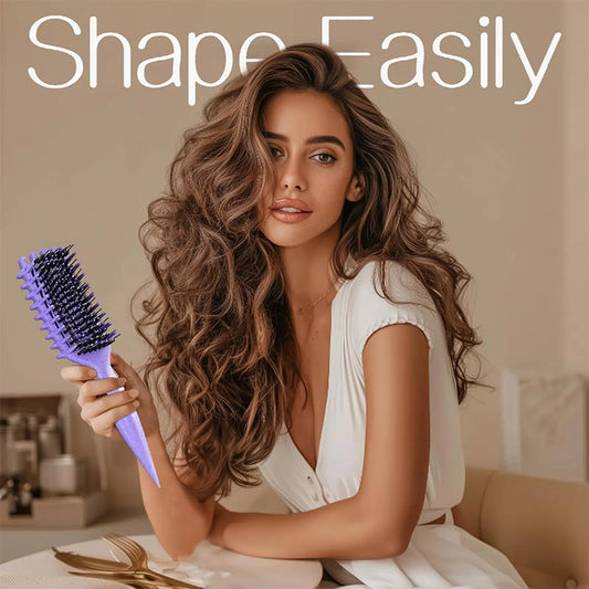 📢📢40% OFF !! ⏰Ventilated Detangling Brush for Curly Hair