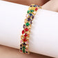 📢📢40% OFF !! ⏰Women's Elegant Multicolor Tennis Bracelet