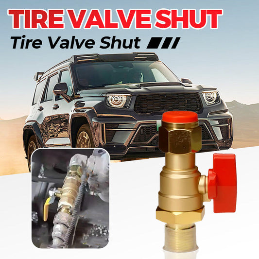 📢📢50% OFF !! ⏰Tire Valve Shut-Off Switch Set