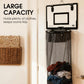 🥳2026 BESTSELLER🏀 Basketball Laundry Hamper – Creative Hoop Design, Large Mesh Bag – Acrylic or Wood Backboard – Adhesive & Alloy Hooks – Easy Assembly! 🛡️💨