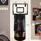 🥳2026 BESTSELLER🏀 Basketball Laundry Hamper – Creative Hoop Design, Large Mesh Bag – Acrylic or Wood Backboard – Adhesive & Alloy Hooks – Easy Assembly! 🛡️💨
