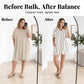 Women's Casual V-Neck Puff Sleeve Dress
