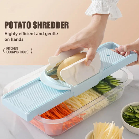 📢📢40% OFF !! ⏰Multifunctional Kitchen Vegetable Slicer Set