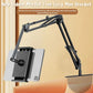 📱🤖 Hidden tablet stand – fits gaps, 4 joints, 360° rotation, hands-free!