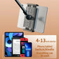 📱🤖 Hidden tablet stand – fits gaps, 4 joints, 360° rotation, hands-free!