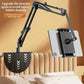 📱🤖 Hidden tablet stand – fits gaps, 4 joints, 360° rotation, hands-free!