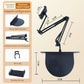 📱🤖 Hidden tablet stand – fits gaps, 4 joints, 360° rotation, hands-free!