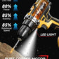 📢📢50% OFF !! ⏰ 21V Cordless Drill/Driver – 45Nm, 2 Batteries & LED 🔋