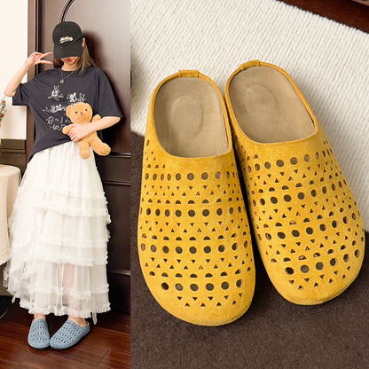 📢📢40% OFF !! ⏰Breathable Soft Mesh Slippers
