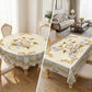 📢📢40% OFF !! ⏰Waterproof Gold Rose Tablecloth