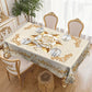 📢📢40% OFF !! ⏰Waterproof Gold Rose Tablecloth
