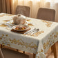 📢📢40% OFF !! ⏰Waterproof Gold Rose Tablecloth