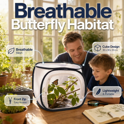 📢📢40% OFF !! ⏰Collapsible Insect Mesh Cage