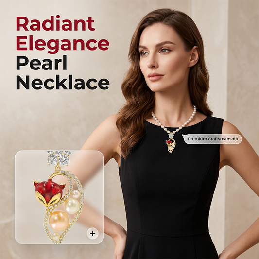 📢📢40% OFF !! ⏰Exclusive jewelry💎Women's Elegant Faux Pearl Necklace