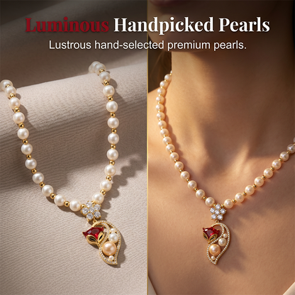 📢📢40% OFF !! ⏰Exclusive jewelry💎Women's Elegant Faux Pearl Necklace