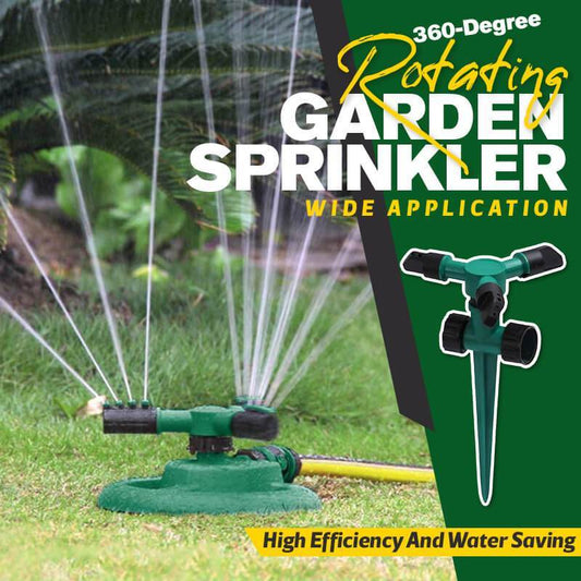 📢📢Buy 2 get 1 free  !! ⏰360-Degree Rotating Garden Sprinkler