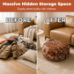 📢📢40% OFF !! ⏰Multifunctional Storage Ottoman Pouf