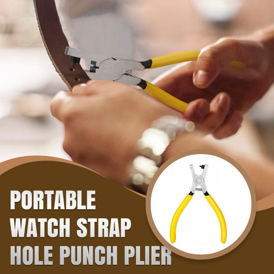 📢📢40% OFF !! ⏰Portable Watch Strap Hole Punch Plier