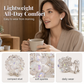 Elegant Sparkling Floral Stud Earrings