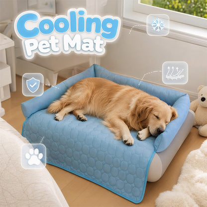 📢📢40% OFF !! ⏰Ice Cooling Pet Mat ❄️ No Fridge, No Water, Just Instant Cool – Your Pet's Summer Saviour 🐾✨