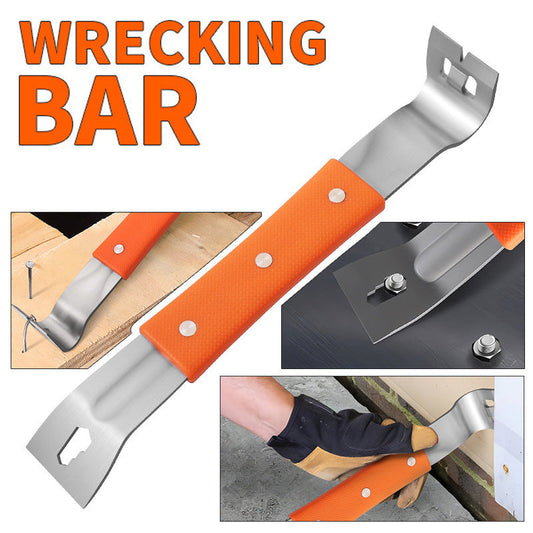 📢📢40% OFF !! ⏰Multifunctional Stainless Steel Wrecking Bar