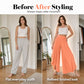 📢📢40% OFF !! ⏰Women's Lightweight Flowy Wide Leg Pants