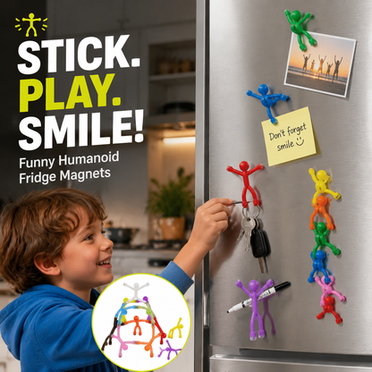 📢📢30% OFF !! ⏰🧲🧸 Posable magnetic figures – hold notes, relieve stress, brighten any space!