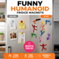 📢📢30% OFF !! ⏰🧲🧸 Posable magnetic figures – hold notes, relieve stress, brighten any space!