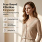 📢📢40% OFF !! ⏰Women Thin Cropped Cardigan Button Front Summer Shawl for Slip Dress