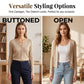 📢📢40% OFF !! ⏰Women Thin Cropped Cardigan Button Front Summer Shawl for Slip Dress