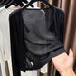 📢📢40% OFF !! ⏰Women Thin Cropped Cardigan Button Front Summer Shawl for Slip Dress
