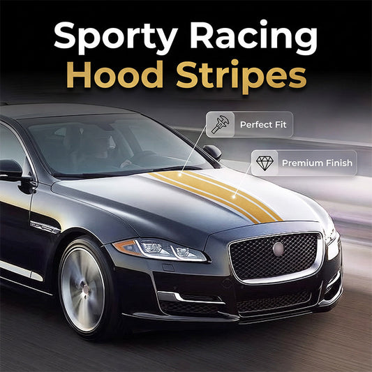 📢📢50% OFF !! ⏰Universal Car Hood Racing Stripe Decal Sport Body Side Stickers