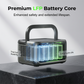 ⚡300W Outdoor Power Supply with LFP Battery