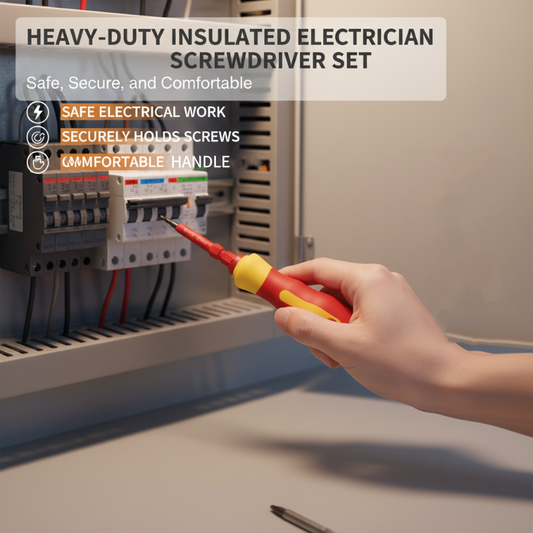 📢📢50% OFF !! ⏰Heavy-Duty Insulated Electrician Screwdriver Set