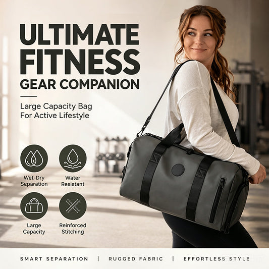 📢📢40% OFF !! ⏰High-Capacity Waterproof Sports Gym Bag