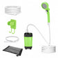 📢📢40% OFF !! ⏰Portable Camping Shower with Rechargeable Pump