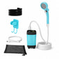 📢📢40% OFF !! ⏰Portable Camping Shower with Rechargeable Pump