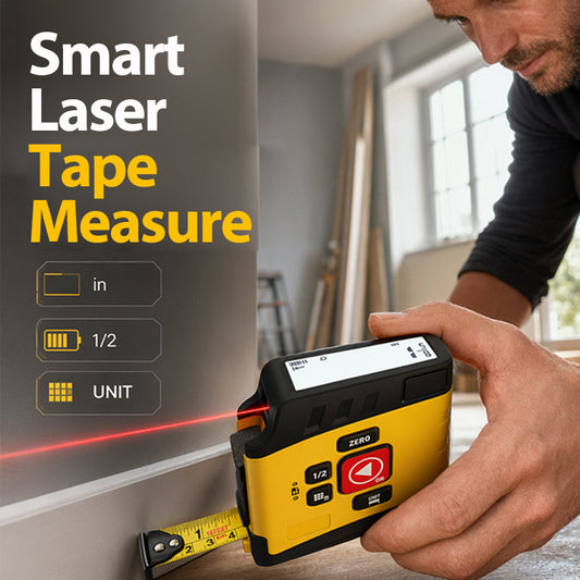 📢📢40% OFF !! ⏰Smart Laser Distance Measure Tape