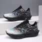 📢📢40% OFF !! ⏰Glow-in-the-Dark Splatter Print Casual Sneakers
