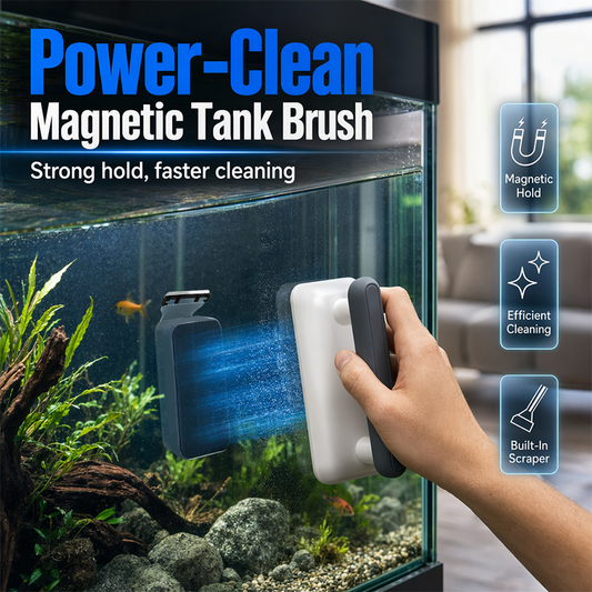 📢📢40% OFF !! ⏰Magnetic Aquarium Glass Cleaner Tool