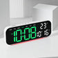 📢📢40% OFF !! ⏰⌚️LED Display Digital Alarm Clock with Date Temp Weekday
