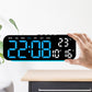 📢📢40% OFF !! ⏰⌚️LED Display Digital Alarm Clock with Date Temp Weekday