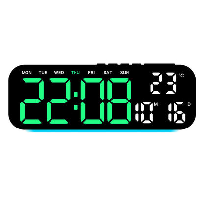 📢📢40% OFF !! ⏰⌚️LED Display Digital Alarm Clock with Date Temp Weekday