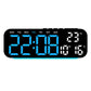📢📢40% OFF !! ⏰⌚️LED Display Digital Alarm Clock with Date Temp Weekday