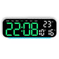 📢📢40% OFF !! ⏰⌚️LED Display Digital Alarm Clock with Date Temp Weekday