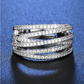 📢📢50% OFF !! ⏰Adjustable Multi-Band Crossover Ring