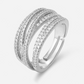 📢📢50% OFF !! ⏰Adjustable Multi-Band Crossover Ring