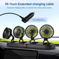 📢📢40% OFF !! ⏰4-Head Car Cooling Fan with 360 Degree Rotation