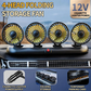 📢📢40% OFF !! ⏰4-Head Car Cooling Fan with 360 Degree Rotation