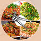 📢📢Buy 1 Get 1 Free !! ⏰Garlic Press Masher – Crush Garlic Fast Without Sticky Hands